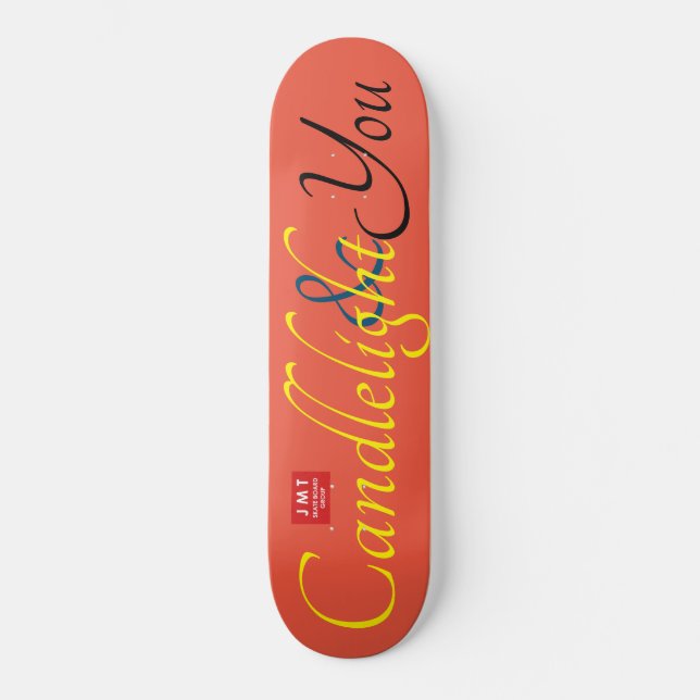 CANDLELIGHT OCH DU SKATEBOARDS  / JMT SKATE (Framsida)