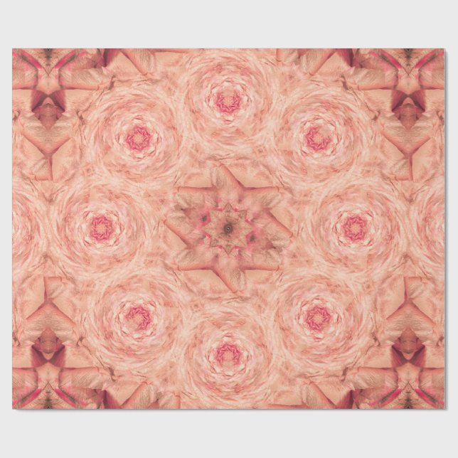 Candlelight Rose Brooch Presentpapper (Platt)