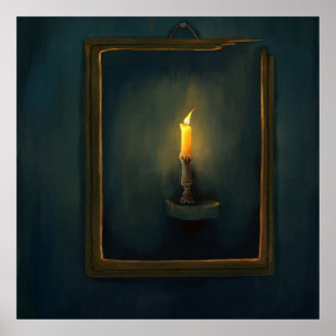 Candlelightmålningaffisch Poster