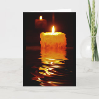 Candlelightreflexioner Helgkort