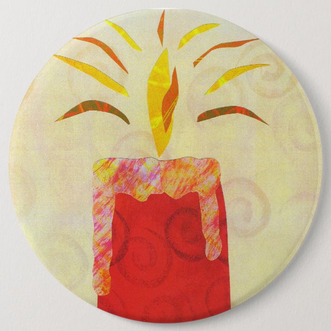 Candlelights att glimma knäppas knapp (Framsida)