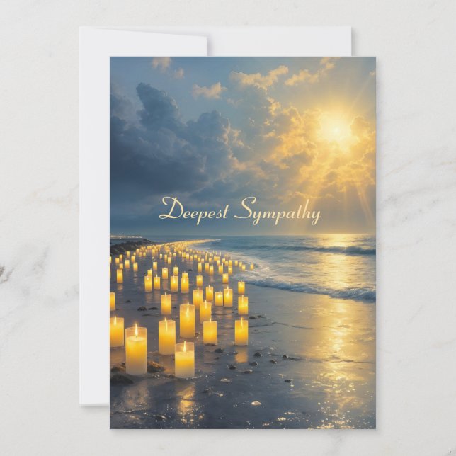 Candlelights on the coast in the dark, sympathy  (Framsida)