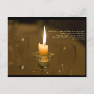 Candlelightvykort Vykort