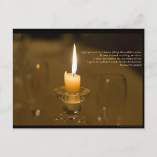 Candlelightvykort Vykort
