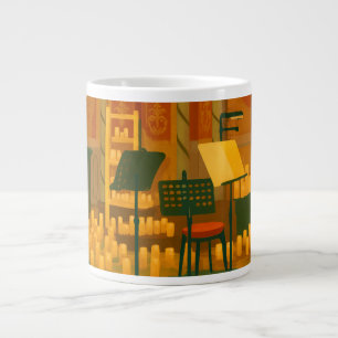 Candlelit Prelud - Music Room, Brighton Pavilion Jumbo Mugg