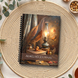 Candlelit Spellbook - Mysigt Witch Journal Anteckningsbok