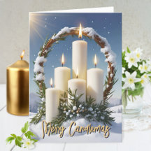 Candlemas Wiccan Imbolc Snowy Wandeckljus