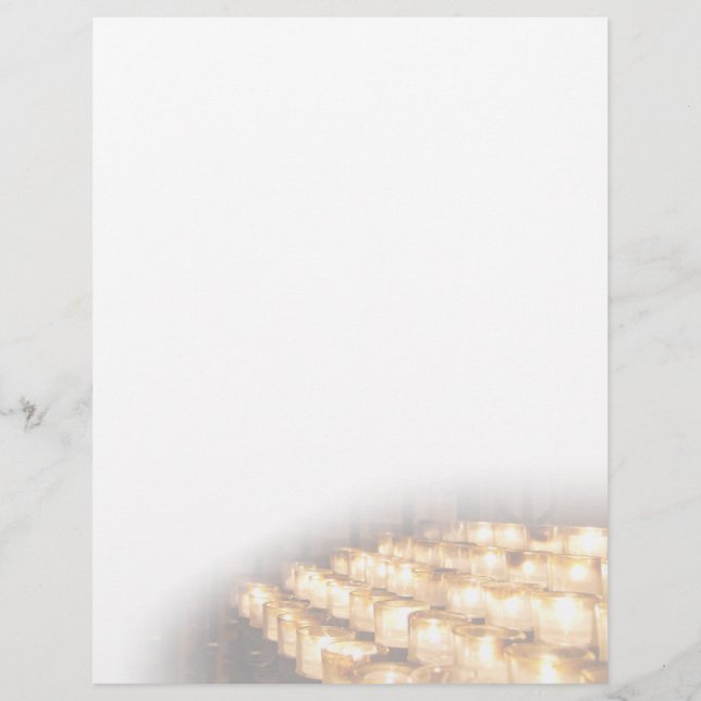 Candles Letterhead (Framsida)