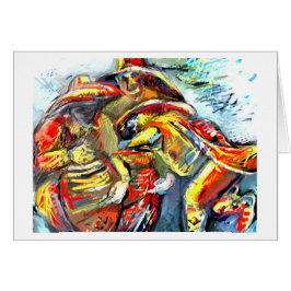 Candombe para José Hälsningskort