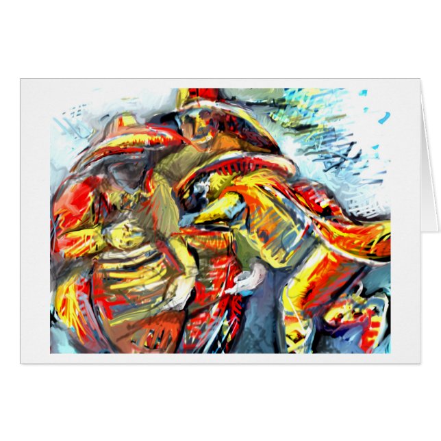 Candombe para José Hälsningskort (Framsidan Horizontal)