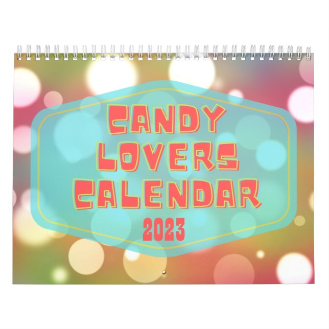 Candy Älskare 2023 Kalender (Omslag)
