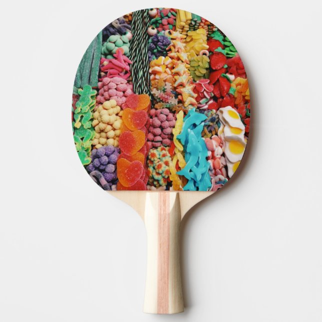 CANDY Älskare Pingisracket (Framsidan)