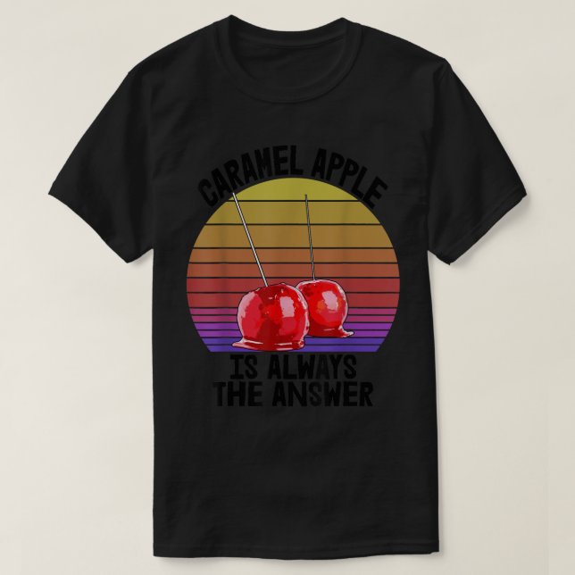 Candy Apple Alltid Svaret Godis Efterrätt Kvinnor T Shirt (Design framsida)