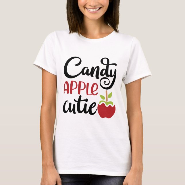 Candy Apple Cutie T Shirt (Framsida)