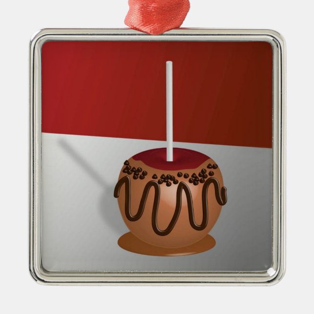 Candy Apple Julgransprydnad Metall (Framsidan)