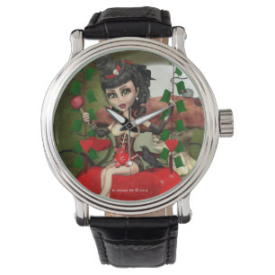 Candy Apple Kärlek Gothic Lolita Art Watch Armbandsur
