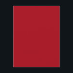 Candy Apple Red Autumn Fall Season Solid Färg Vykort<br><div class="desc">Hälsning-vykort som är tryckt med Candy Apple Red Autumn Fall Season Solid Färg grafisk designillustration och väljer produktsamling av TheFabricSeal print on demand shop på Zazzle.com #ZazzleMade https://www.zazzle.com/store/thefabricseal TheFabricSeal ©️ Original. Denna unika skugga ses ofta i de pulserande röda nyheterna från fallande höst i löv och de mysiga tonerna från...</div>