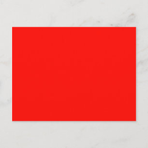 Candy Apple Red Background Vykort
