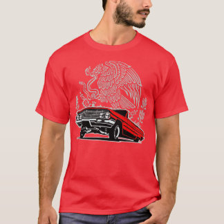 Candy Apple Red Lowrider 64 OG Mexikanska Eagle Ch T Shirt