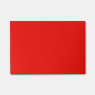 Candy Apple Red Post-it Block
