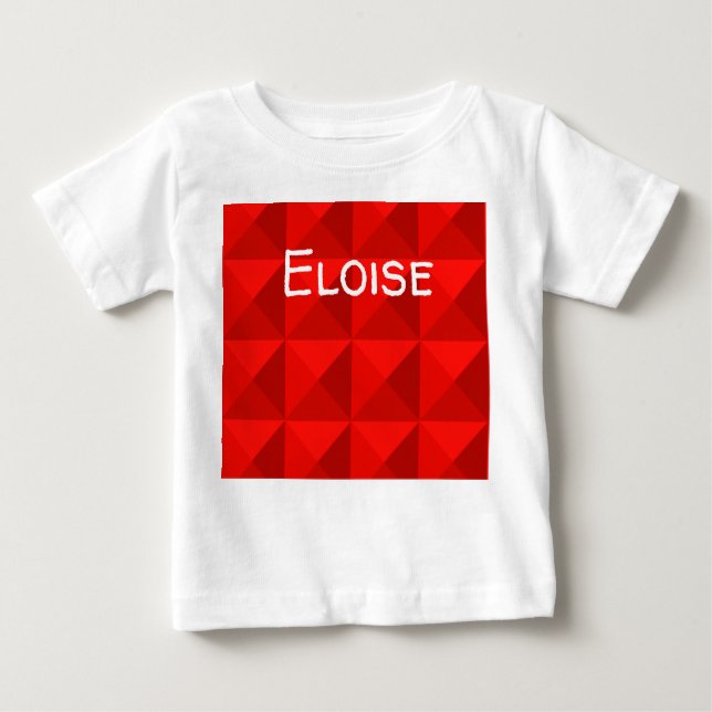 Candy Apple Red Pyramids T Shirt (Framsida)