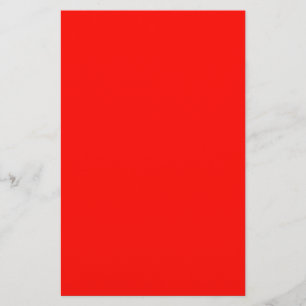 Candy Apple Red Solid Färg Brevpapper
