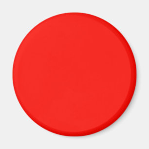 Candy Apple Red Solid Färg Magnet