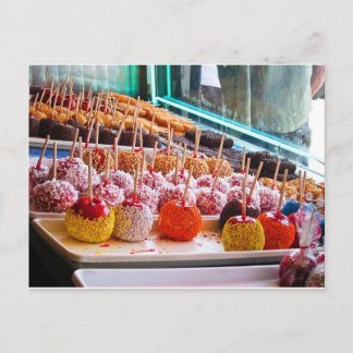 Candy Apples - Coney Island, NYC Vykort