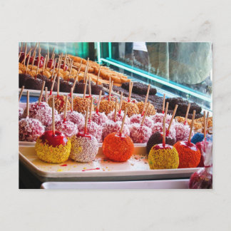 Candy Apples - Coney Island, NYC Vykort