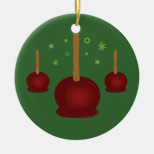 Candy Apples Julgransprydnad Keramik