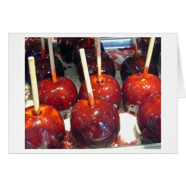Candy Apples-kort OBS Kort (Framsidan Horizontal)