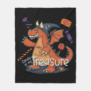 Candy är Min Treasure Dragon Fleecefilt