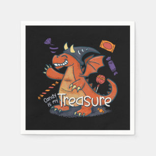 Candy är Min Treasure Dragon Pappersservett