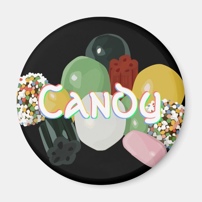 Candy Assortment Magnet (Framsidan)