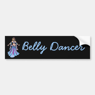 Candy Belly Dancer Sticker Bildekal
