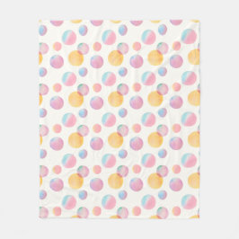 Candy Bubbles Mysigt Fleece Blanket