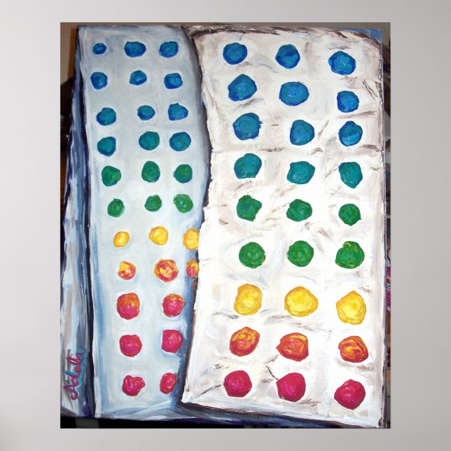 "Candy Buttons" Poster (Framsidan)