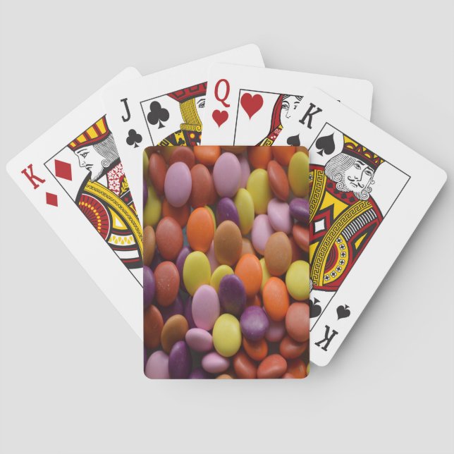 Candy Buttons Spel Kort (Baksidan)