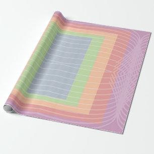 Candy Cake Pastel Färg Block Presentpapper
