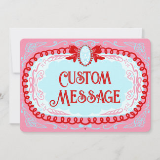 Candy Cameo Custom Kort