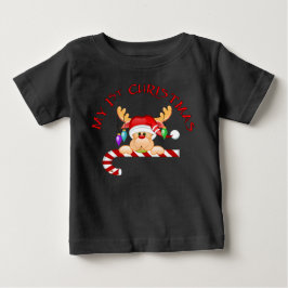 Candy cane 1:a jul t-shirt