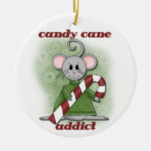 Candy cane Addict jul Keepsak Ornament
