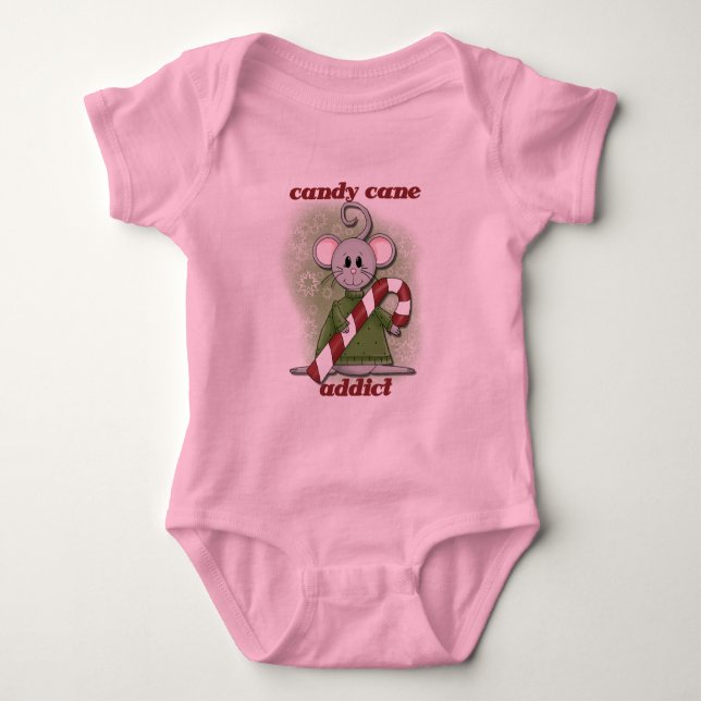 Candy cane Addict Tshirts and Gifts (Framsida)