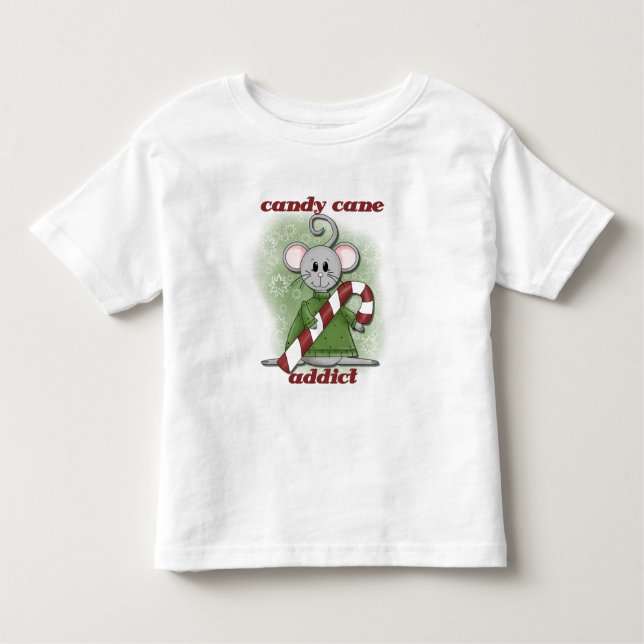 Candy cane Addict Tshirts and Gifts (Framsida)
