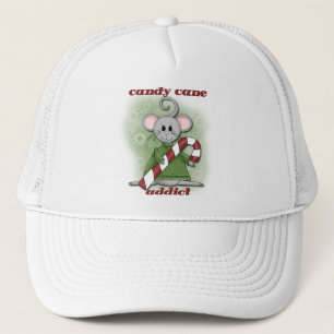 Candy cane Addict Tshirts and Gifts Keps