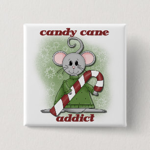 Candy cane Addict Tshirts and Gifts Knapp