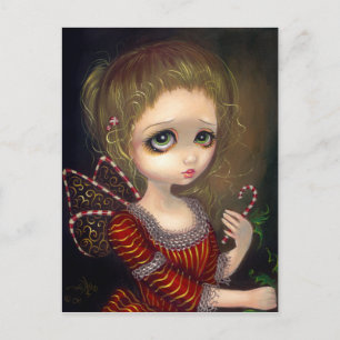 "Candy cane Angel" vykort