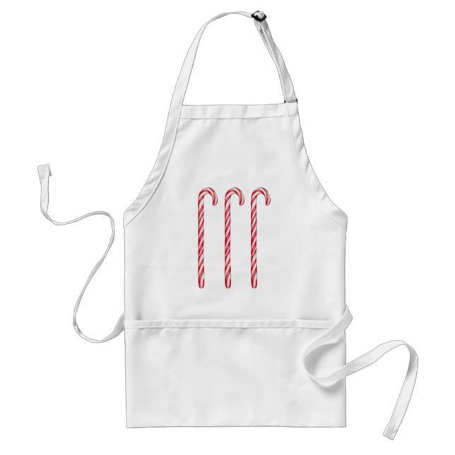Candy cane Apron Förkläde (Framsidan)