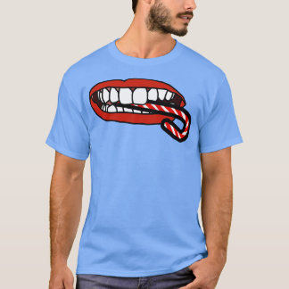 Candy cane är Food säger Mouth T Shirt