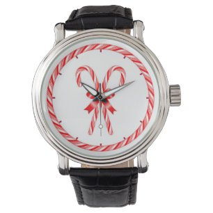 Candy cane armbandsur